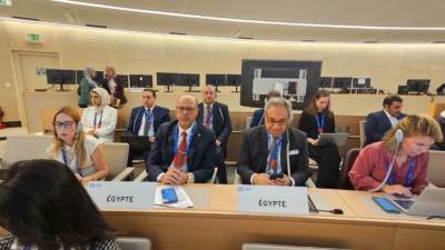 منظمة العمل الدولية تعتمد فلسطين عضو مراقب..ووزير العمل يؤكد ثوابت الدولة المصرية لصالح القضية الفلسطينية