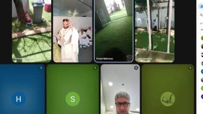  وزير السياحة يقوم بزيارة ميدانية لمخيمات حجاج السياحة المصريين بمشعر عرفات للاطمئنان على الحجاج