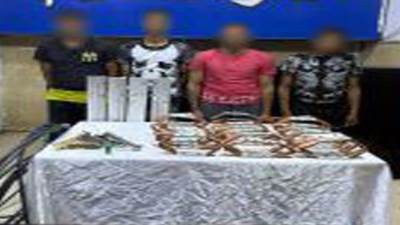 ضبط تشكيل عصابي تخصص في سرقة المواقع الانشائية بالقاهرة