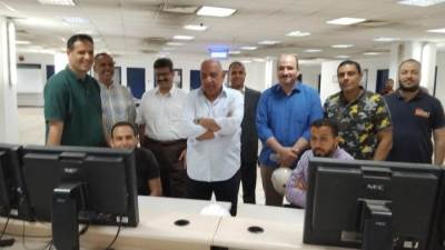 وزير الكهرباء يقضي ثالث أيام عيد الأضحى مع العاملين فى محطة توليد كهرباء أبو قير الجديدة