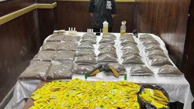 ضبط عاطل بحوزته أكثر من 35 كجم من مخدر الأستروكس قبل ترويجهم بالقاهرة
