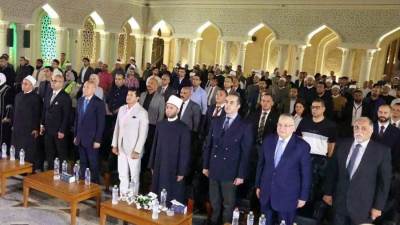  وزير الأوقاف: مشهد اليوم ناطق بالانطلاق نحو معانقة الحياة من رحاب الدين وفق معاني الحب والرقي والسعة والانضباط والوفاء 