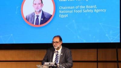 رئيس هيئة سلامة الغذاء يشارك في مؤتمر فيينا لسلامة الغذاء تحت عنوان “إمكانات التحول الرقمي في نظم سلامة الغذاء”