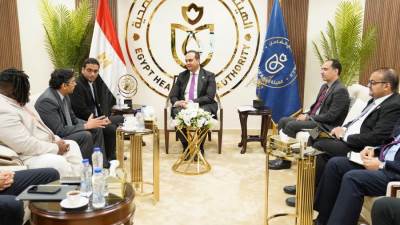 رئيس الرعاية الصحية يلتقي قيادات شركة "روش" لبحث التعاون المشترك وتبادل الخبرات ومتابعة مستجدات الشراكة