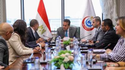 وزير الصحة والسكان يبحث مع شركة MSD تعزيز التعاون في القطاع الصحي