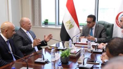 وزير الصحة يستقبل المدير العام لشركة جنرال إليكتريك هيلث كير للرعاية الصحية بأفريقيا لمناقشة التعاون