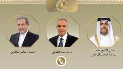 اتصالان لوزير الخارجية المصري مع إيران وقطر لبحث تداعيات الهجوم الإسرائيلي