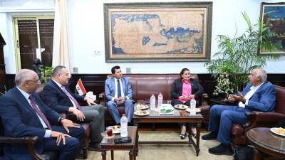 وزير الرياضة يجتمع مع قيادات جامعة الإسكندرية والمؤسسة العلمية للقلب والشرايين 