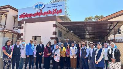 وفود دولية رفيعة المستوى تتفقد منظومة التأمين الصحي الشامل بمدن القناة وتشيد بجودة الخدمات