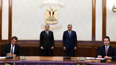 رئيس الوزراء يشهد توقيع مذكرة تفاهم بين "أدد العقارية" و "مجموعة فنادق حياة العالمية" لتوسيع الاستثمارات الفندقية والسكنية ذات العلامات التجارية في مصر