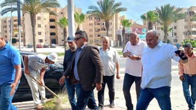 جهاز مدينة دمياط الجديدة يشن حملة لضبط وصلات مياه الشرب المخالفة