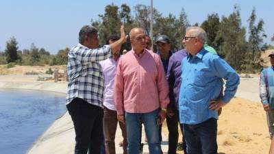 مسئولو "الإسكان" يتفقدون مشروعات دعم وتطوير البنية الأساسية بمدينة برج العرب الجديدة