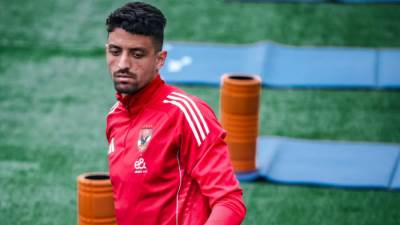 طاهر محمد طاهر يغيب عن الأهلى في مباراتي بالميراس وبورتو