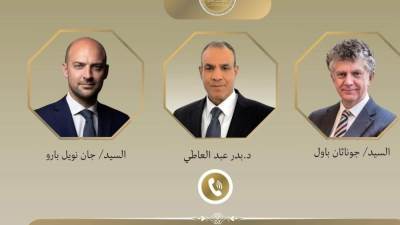 اتصالان هاتفيان لوزير الخارجية والهجرة مع وزير الخارجية الفرنسي ومستشار الأمن القومي البريطاني