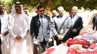 وزير الرياضة يعتمد خطة القوافل المجتمعية بالتعاون مع مؤسسة زايد العليا والشركة القابضة الإماراتية