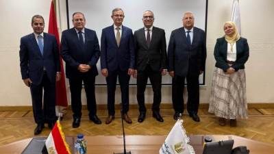 البنك الزراعي المصري يستقبل وزير زراعة جمهورية صربيا لتعزيز التعاون والاطلاع على جهود البنك في دعم التنمية الزراعية