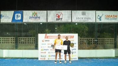 "هايد بارك" ترعى واحدة من اكبر بطولات البادل في مصر Smash Padel Tour