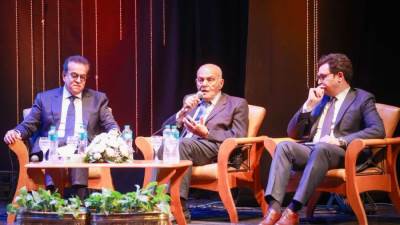 وزير الصحة يشهد حفل الإعلان عن تدشين تمثال السير مجدي يعقوب