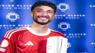 وسام أبو علي أفضل لاعب في مباراة الأهلي وبورتو البرتغالي بمونديال الأندية