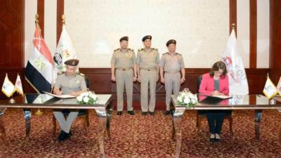 الأكاديمية الطبية العسكرية توقع عقد إتفاق مع الجامعة المصرية الصينية