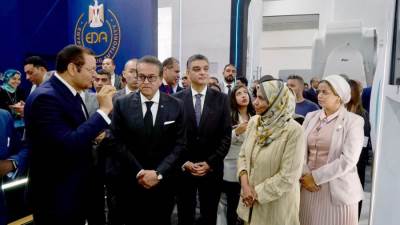  رئيس الرقابة الصحية يشارك بافتتاح النسخة الرابعة من المؤتمر والمعرض الطبي الإفريقي “2025 Africa Health Excon”