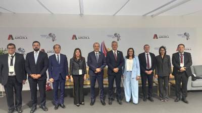 وزير قطاع الأعمال يبحث مع وزير الاستثمار المغربي تعزيز التعاون والتكامل الاقتصادي العربي والأفريقي