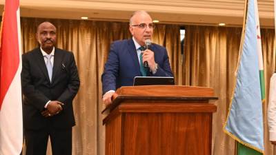 وزير الري يشارك في الاحتفال بالذكرى الثامنة والأربعين لاستقلال جمهورية جيبوتي