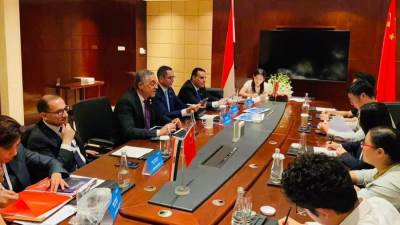 وزير الاستثمار يشارك بفعاليات المائدة المستديرة لقطاعي التعدين والبتروكيماويات