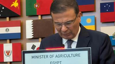 وزير الزراعة يدعو لتعزيز الشراكة الأفريقية الأوروبية لمواجهة تحديات الأمن الغذائي وتغير المناخ