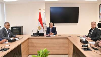 وزير الري يتابع حالة المنظومة المائية بمحافظة الجيزة ومقترحات تطوير إدارة المنظومة المائية لترعة شبرامنت