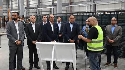 رئيس الوزراء يفتتح أكبر مستودع لوجستي للتجارة الإلكترونية لشركة "جوميا"