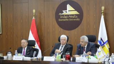 وزير التعليم العالي يترأس اجتماع المجلس الأعلى للجامعات بجامعة دمياط