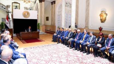 وزير الخارجية يلتقي بالسفراء المنقولين للعمل بالسفارات والبعثات المصرية في الخارج