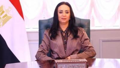 وزيرة التضامن توجه بتعويض المتضررين من حادث مخزن الحدايد والبويات بالبراجيل