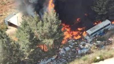 حرائق ضخمة فى حيفا والجليل ومناطق واسعة بإسرائيل وإخلاء عدد من المنازل