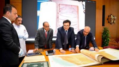 وزير الخارجية والهجرة يستقبل وزير الثقافة لبحث التعاون في حفظ وترميم الوثائق