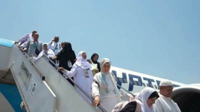 عودة آخر فوج من حجاج بعثة القرعة إلى أرض الوطن