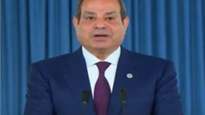 كلمة الرئيس السيسي بمناسبة ذكرى ثورة 30 يونيو.. بث مباشر