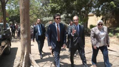 وزيرا الثقافة والاتصالات وتكنولوجيا المعلومات يتفقدان متحف الأمير وحيد سليم لبحث الشراكة