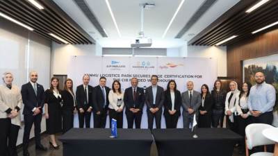 مجمع ينمو اللوجيستي الممول من البنك التجاري الدولي يحصل على شهادة EDGE Advanced"" للمباني الخضراء