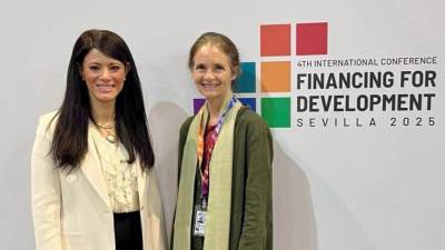 وزيرة التخطيط تناقش تطورات العلاقات المشتركة مع الأمين العام لمؤتمر الأمم المتحدة للتجارة والتنمية (أونكتاد) ومدير مبادرة أكسفورد للفقر والتنمية البشرية لمناقشة