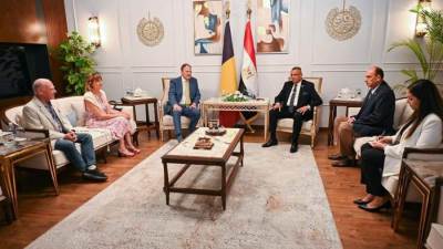 خلال زيارة لمقاصد سياحية في جنوب سيناء.. السفير البلجيكي: مصر واحة أمان بالمنطقة