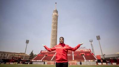 الأهلى يعلن التعاقد مع فريال أشرف لتدعيم صفوف فريق الكاراتيه