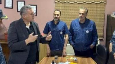 وزير البترول يجتمع بفريق عمليات البحث عن المفقودين بحادث انقلاب البارج أدمارين 12