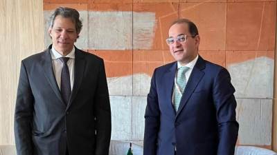 وزير المالية: حريصون على تعزيز التعاون الاقتصادي والاستثماري مع البرازيل ودول "البريكس"