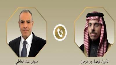 وزير الخارجية ونظيره السعودي يؤكدان عمق العلاقات الوطيدة والروابط الأخوية والتاريخية التي تربط بين البلدين الشقيقين