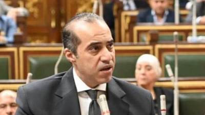 وزير الشئون النيابية يحضر جلسة مجلس النواب لمناقشة تعديلات قانون المهن الطبية