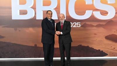 رئيس الوزراء يشارك في الجلسة الافتتاحية للنسخة الـ17 لقمة مجموعة "بريكس" المُنعقدة في "ريو دي جانيرو"