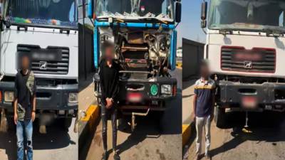 حبس 3 متهمين لقيادتهم نقل ثقيل بسرعة جنونية على محور 26 يوليو