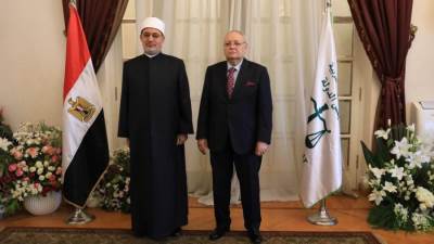 رئيس مجلس الدولة يستقبل مفتي الجمهورية